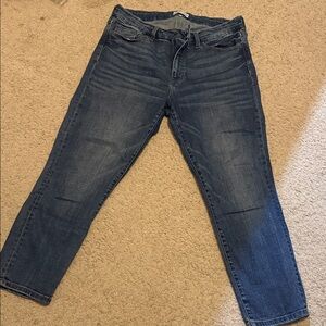 Stylish Blue Ankle Jeans for Women